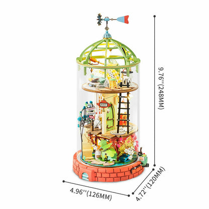 Domed Loft DIY Glass Dollhouse - Mysterious World Series