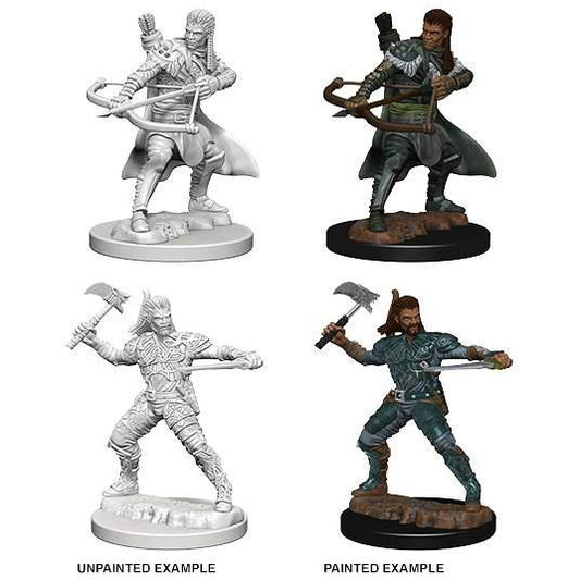 D&D Unpainted Mini - Human Male Ranger 72635