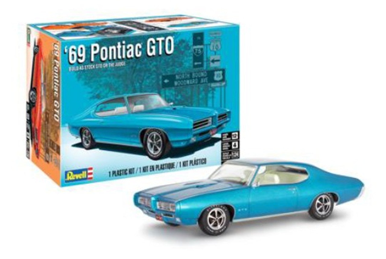1969 Pontiac GTO 1/24 #4530 by Revell