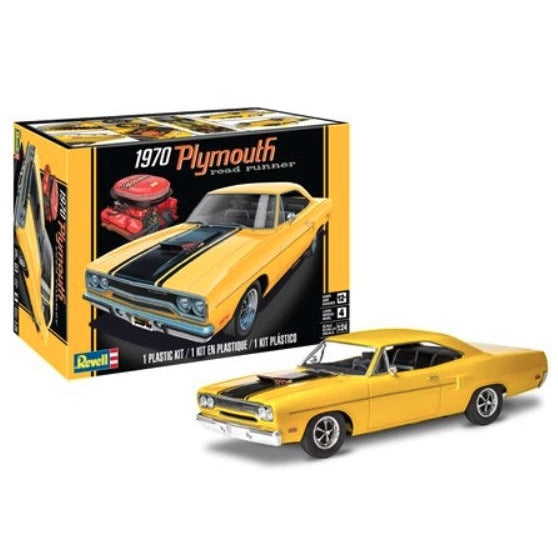 1970 Plymouth Roadrunner 1/25 Model Car Kit #4531 by Revell