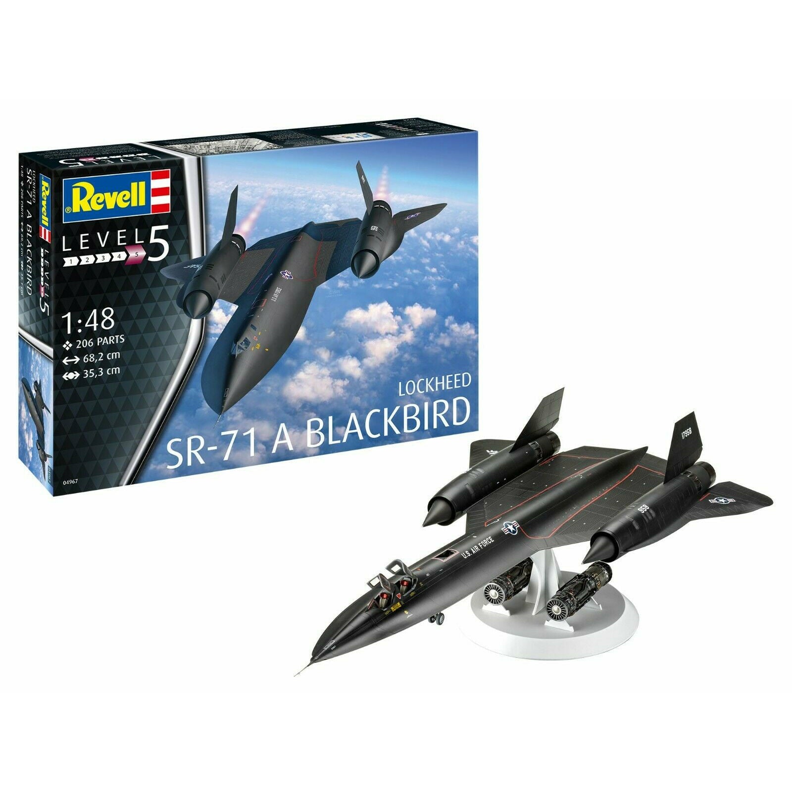 Lockheed SR-71 A Blackbird 1/48 #5720 by Revell (2022)