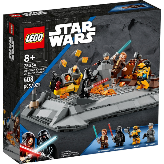 Lego Star Wars: Obi-Wan Kenobi vs. Darth Vader 75334