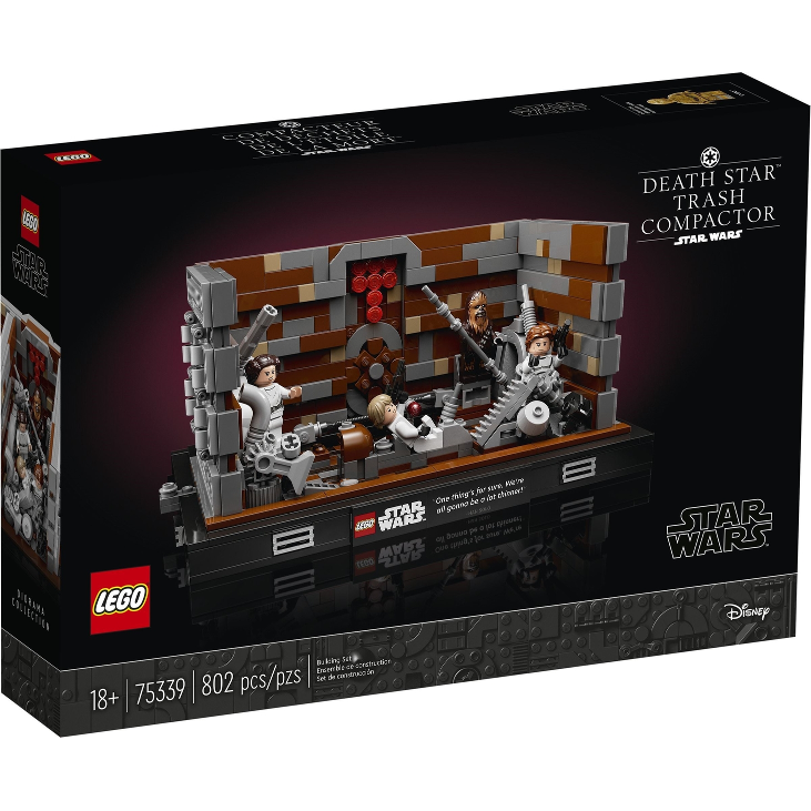 Lego Star Wars: Death Star Trash Compactor Diorama 75339