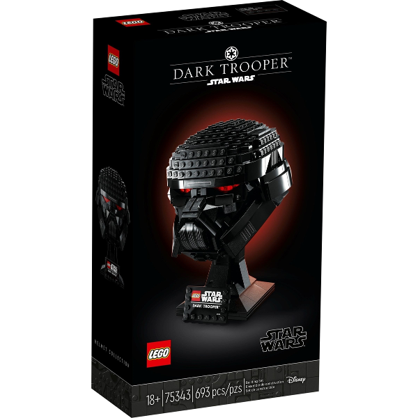 Lego Star Wars: Dark Trooper Helmet 75343