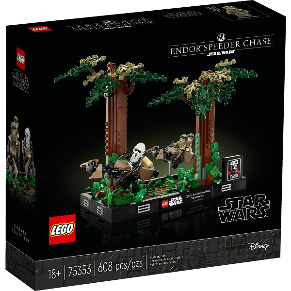 Lego Star Wars: Endor Speeder Chase Diorama 75353