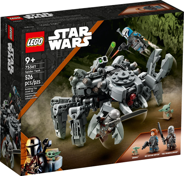 Lego Star Wars: The Mandalorian:  Spider Tank 75361