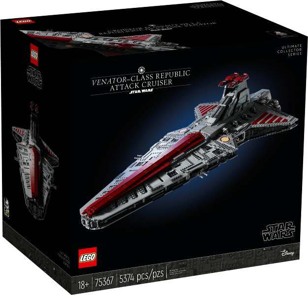 Lego Star Wars: Venator-Class Republic Attack Cruiser - UCS 75367