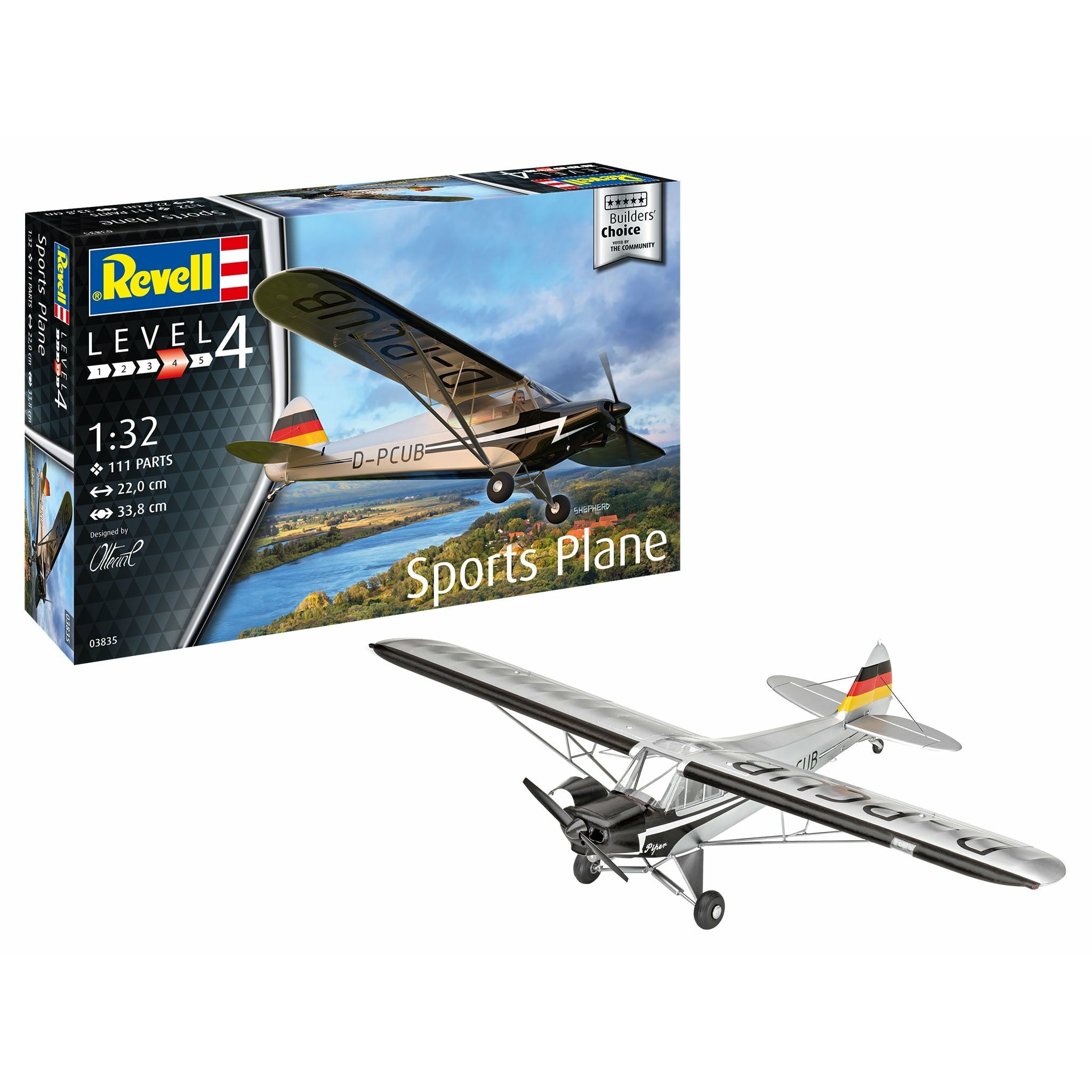 Sports Plane Builders Choice 1/32 #3835 by Revell
