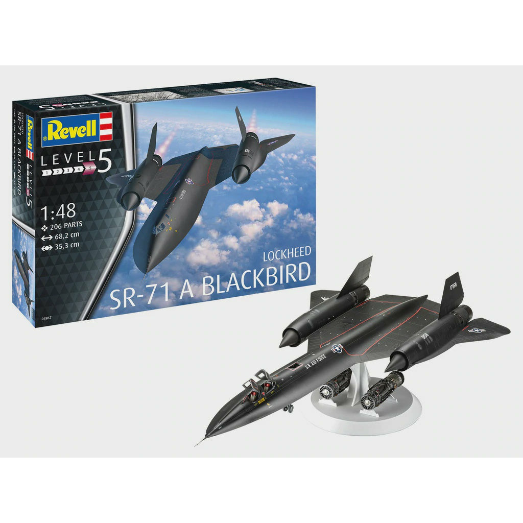 Lockheed SR-71 Blackbird 1/48 #4967 by Revell (2021)