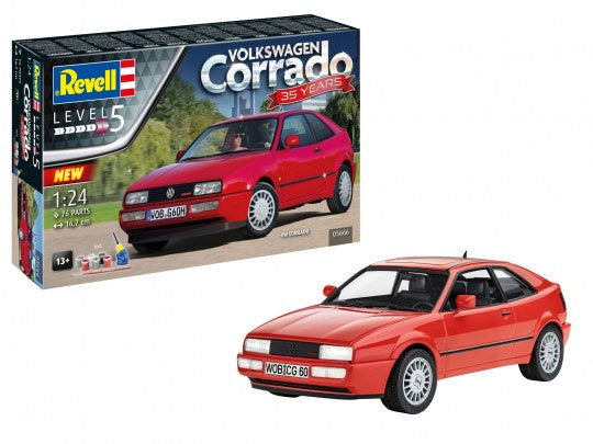 VW Corrado 35 Years 1/24 Gift Set #5666 by Revel