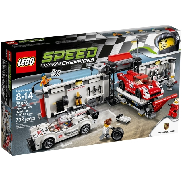 Lego Speed Champions: Porsche 919 & 917 Pit Lane 75876