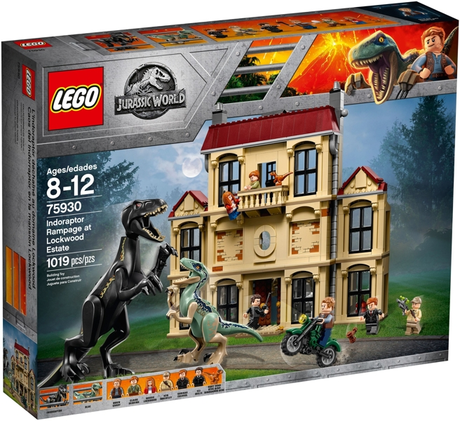 Lego Jurassic World: Indoraptor Rampage at Lockwood Estate 75930