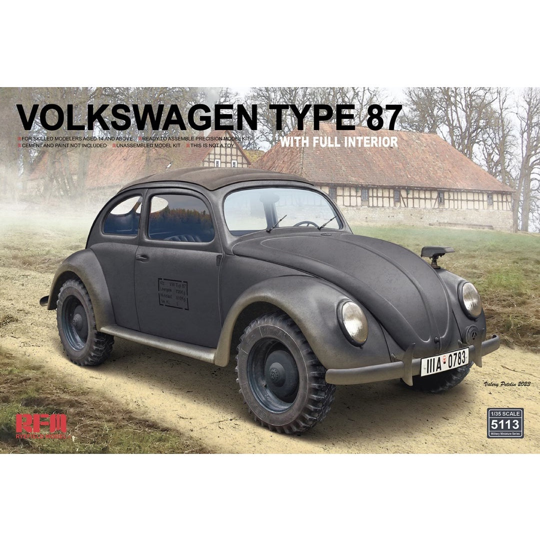 Volkswagen Type 87 1/35 #RM-5113 by Ryefield Model