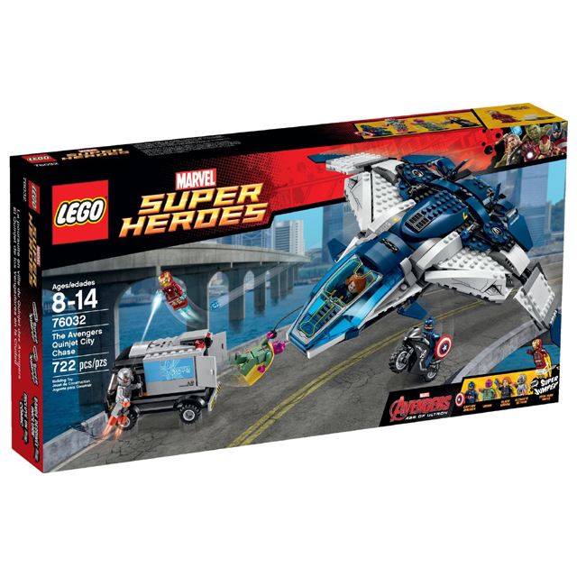 Lego Marvel Super Heroes: The Avengers Quinjet City Chase 76032