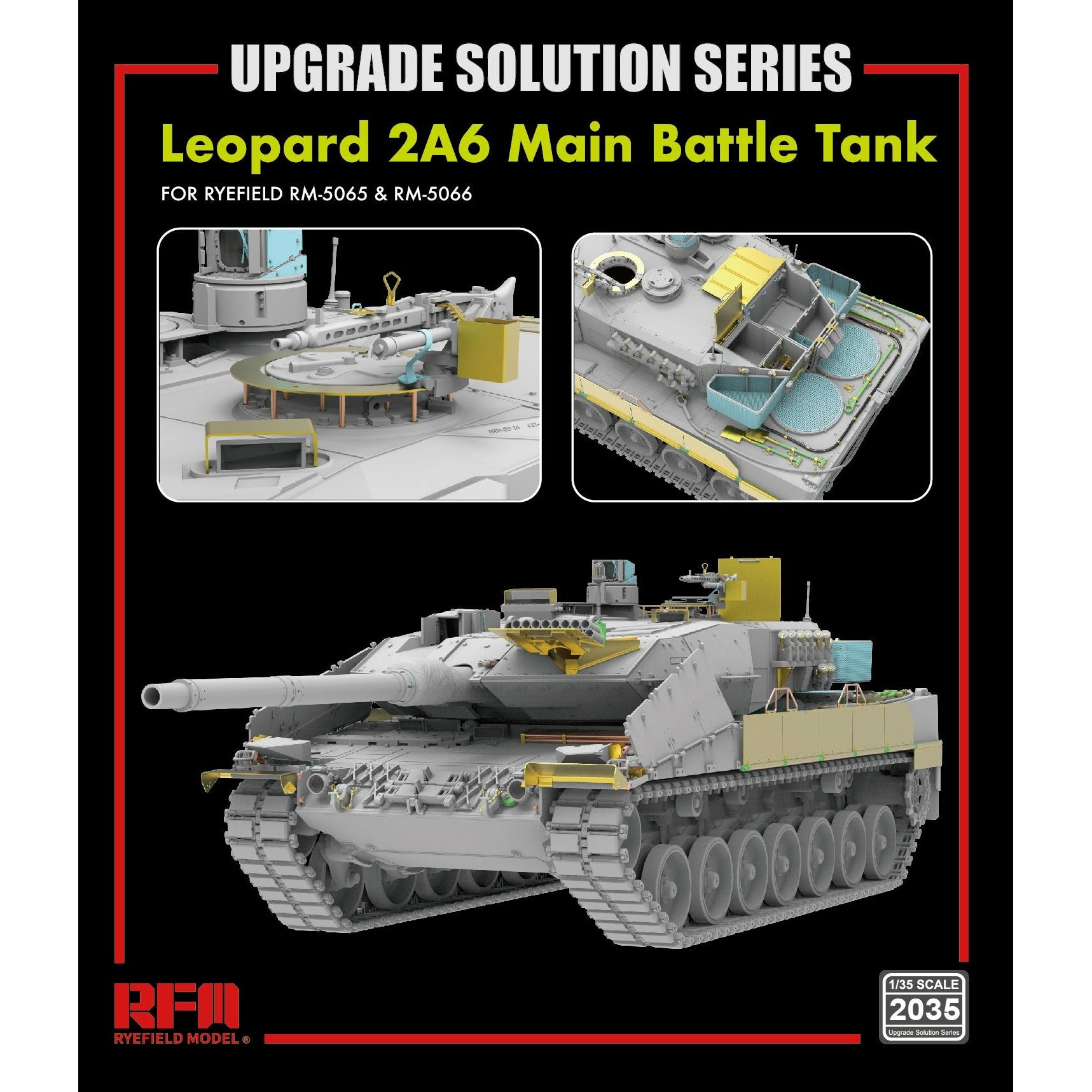 Upgrade Set: RM-2035 for 5065 & 5066 Leopard 2A6