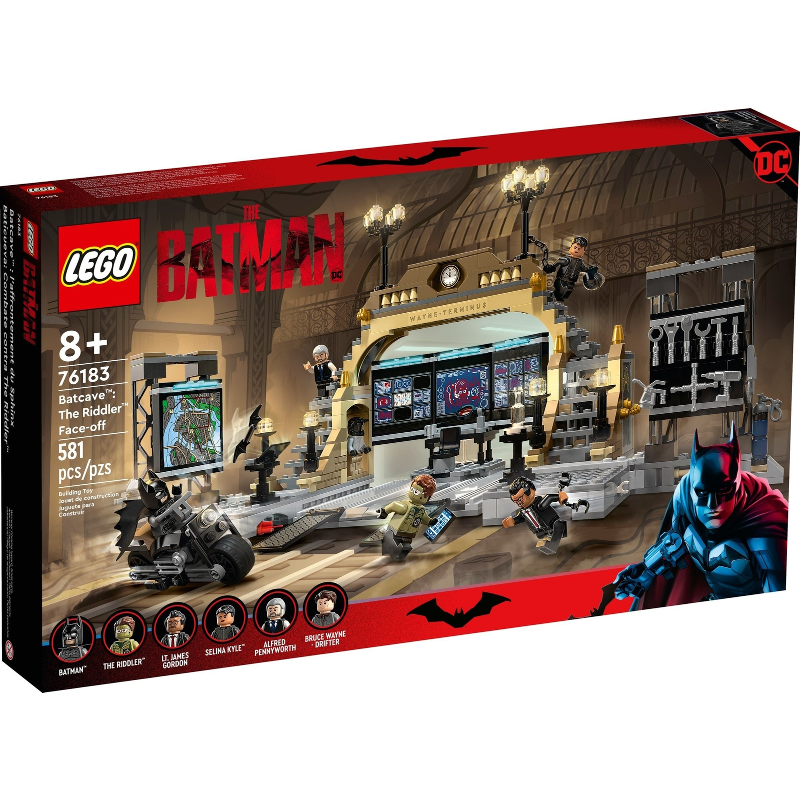 Lego DC Super Heroes: The Batman Batcave: The Riddler Face-off 76183