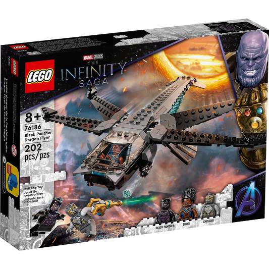 Lego Marvel Super Heroes: Black Panther Dragon Flyer 76186