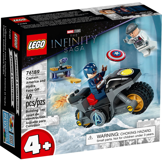 Lego Marvel Super Heroes: Captain America and Hydra Face-Off 76189