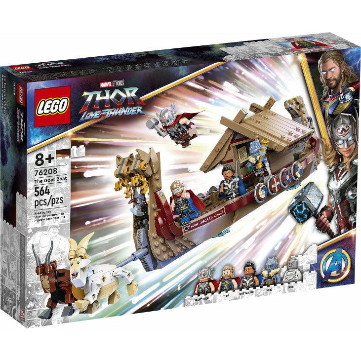 Lego Marvel Super Heroes: Thor Love and Thunder The Goat Boat 76208
