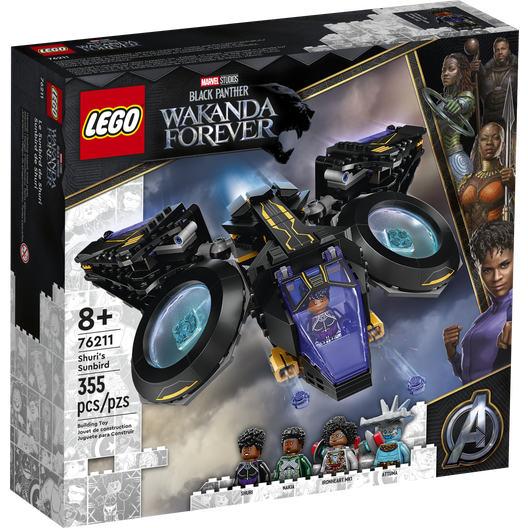 Lego Marvel Super Heroes: Black Panther Shuri's Sunbird 76211