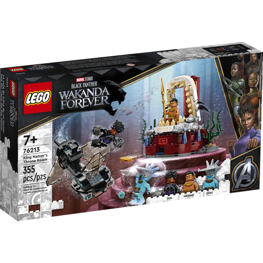 Lego Marvel Super Heroes: Black Panther King Namor's Throne Room 76213
