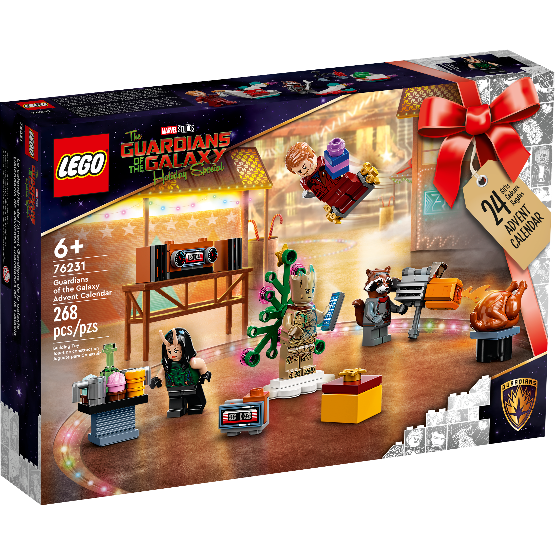 Lego Seasonal: Marvel Guardians of the Galaxy Advent Calendar 2022 76231