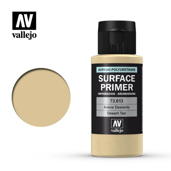 VAL73613 Acrylic Polyurethane Primer - Desert Tan (60ml)