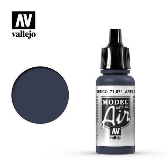 Vallejo Model Air 71.071 Arctic Blue (Metallic) 17mL