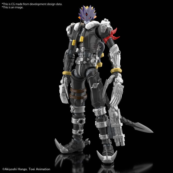 Beelezemon Amplified - Figure-rise Standard #5064256 Digimon Action Figure Model Kit by Bandai