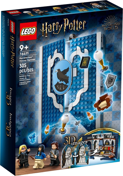 Lego Harry Potter: Ravenclaw House Banner 76411 (box has crushing)