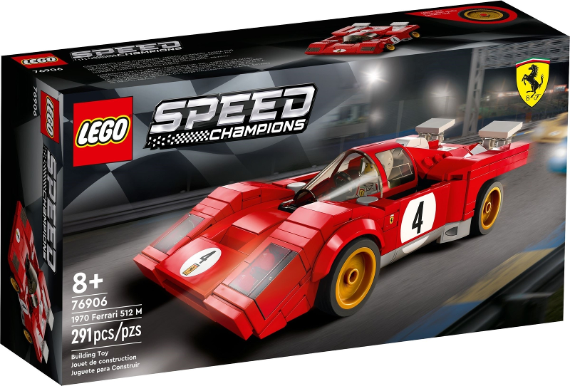 Lego Speed Champions: 1970 Ferrari 512 M V39 76906