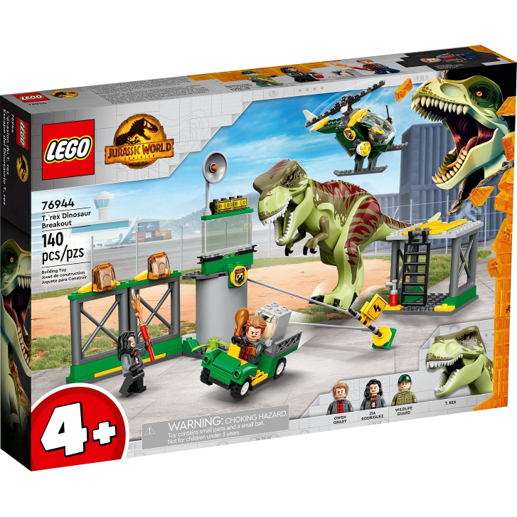 Lego Jurassic World: T. rex Dinosaur Breakout 76944