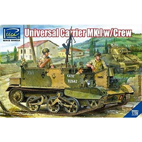 Universal Carrier Mk.I w/ Crew 1/35 to Riich Models