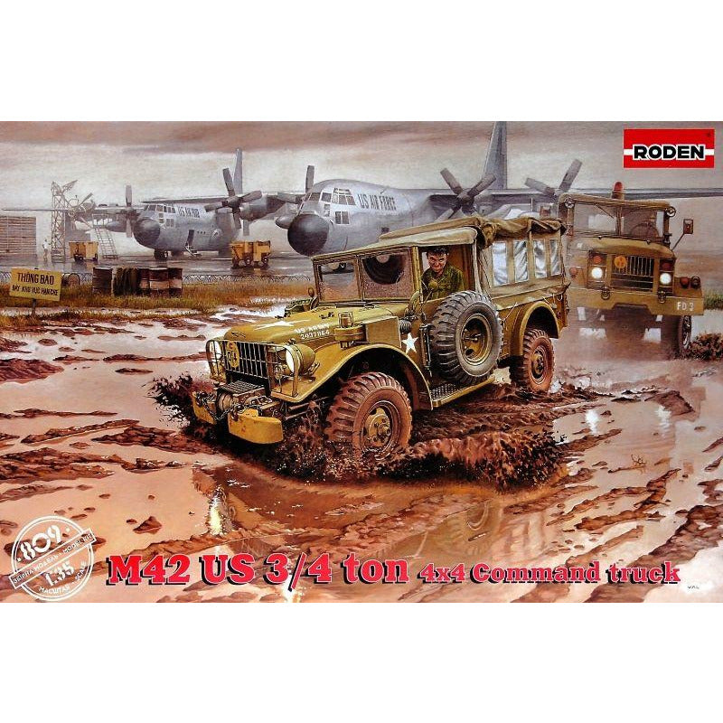 M42 US 3/4 ton 4x4 Command Truck 1/35 #0809 by Roden