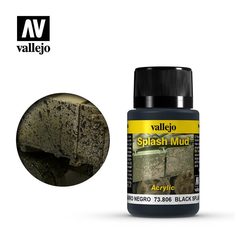 VAL73806 Weathering Effects - Black Splash Mud (40ml)