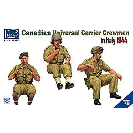 Riich Canadian Universal Carrier Crewmen in Italy 1944 1/35 by Riich Models