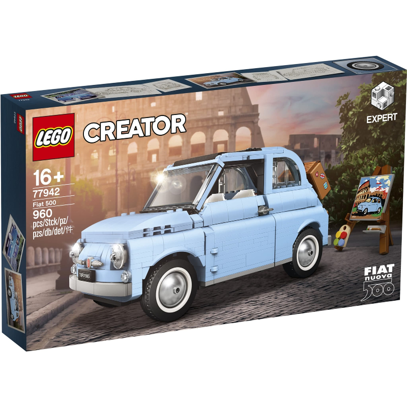 Lego Creator Expert: Fiat 500 (Baby Blue Edition) 77942