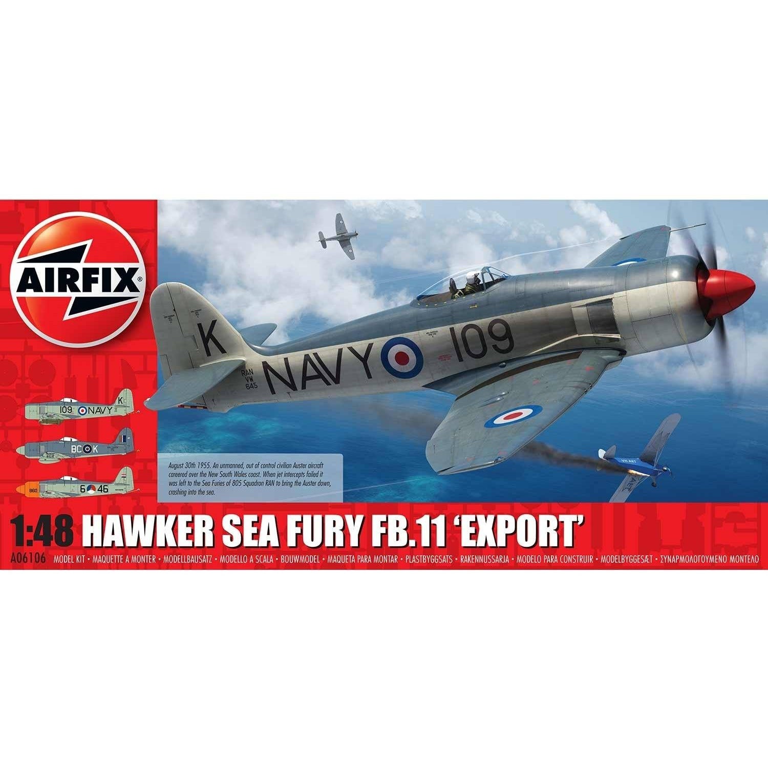 Sea Fury Hawker 1/48 by Airfix