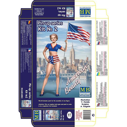 Pin Up Series Kits No.2 1/24 #MB24002 by Master Box