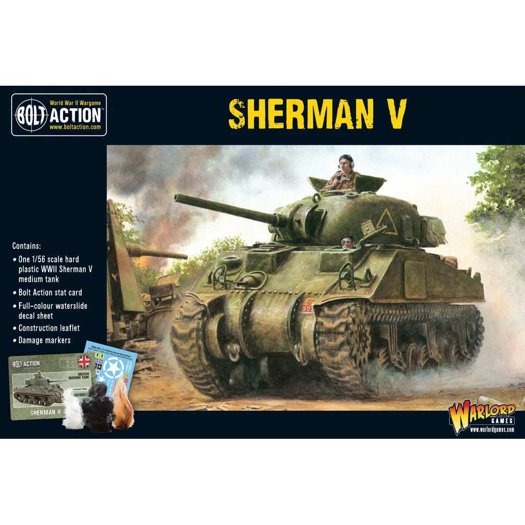 Bolt Action Sherman V 1/56 WLG-402014007 by Warlord Games