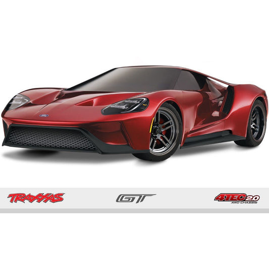 Traxxas 1/10 4WD Touring Car RTR 4-Tec 2.0 Ford GT - Red TRA83056-4RED