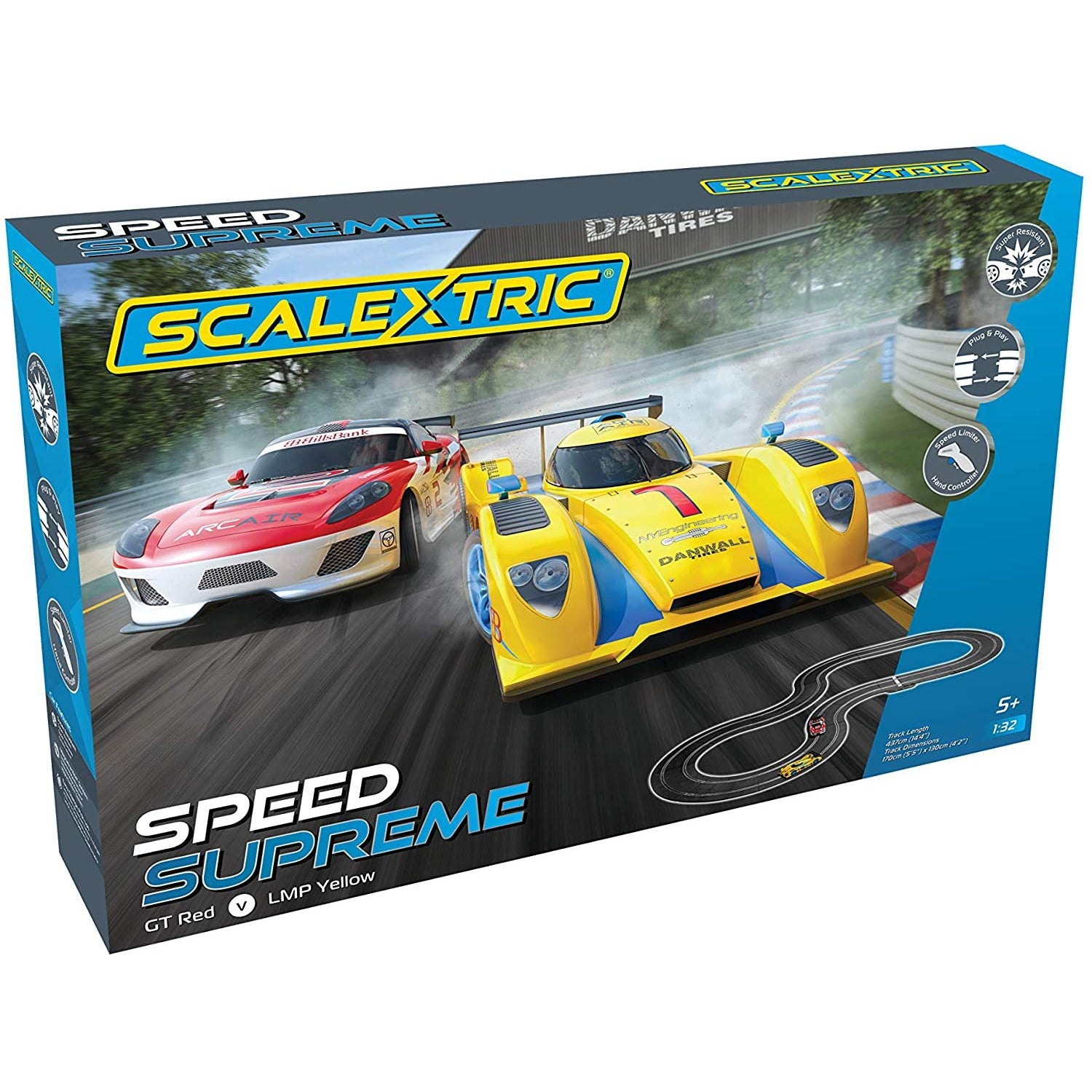 ScaleXtric Speed Supreme Race Car Set