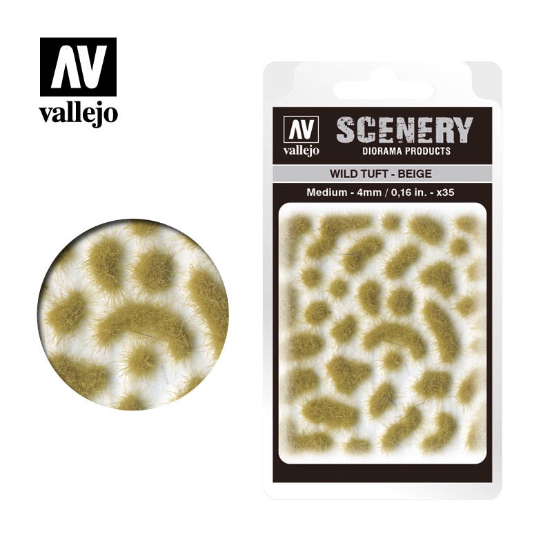 Vallejo Wild Tuft Beige - Medium SC408
