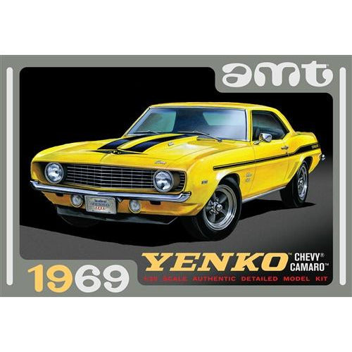 1969 Yenko Chevrolet Camaro 1/25 Model Car Kit #1093 by AMT