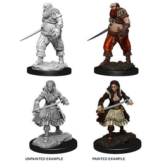 D&D Unpainted Mini - Pirates 73095