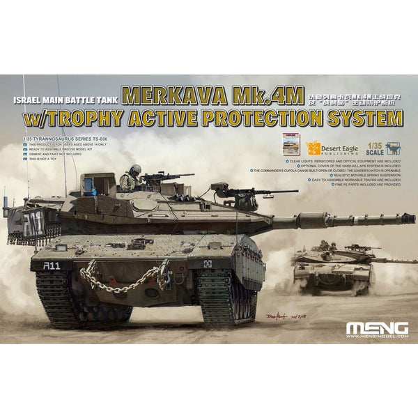 Merkava Mk.4M with TROPHY Active Protection System, Israel