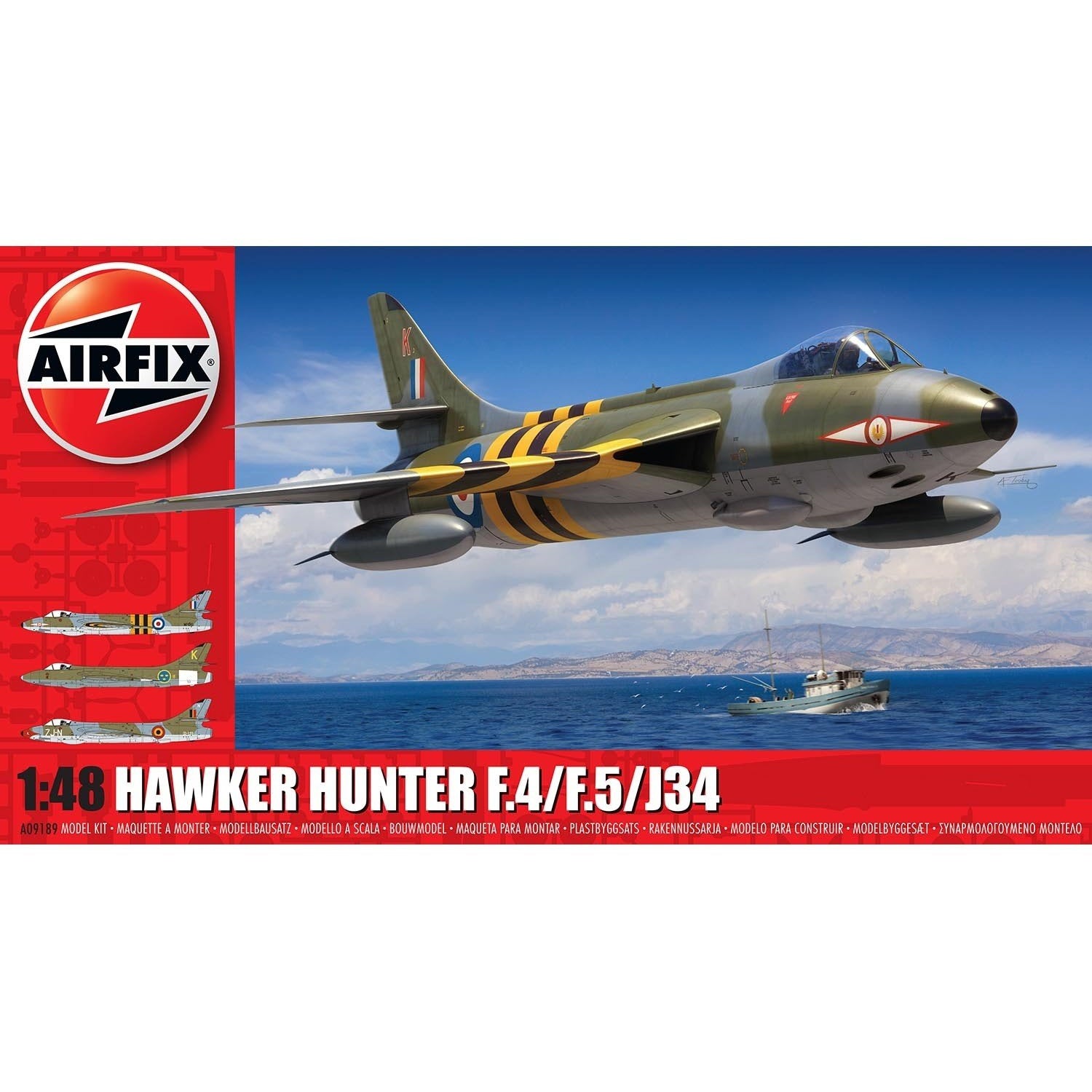 Hawker Hunter F4 1/48 by Airfix