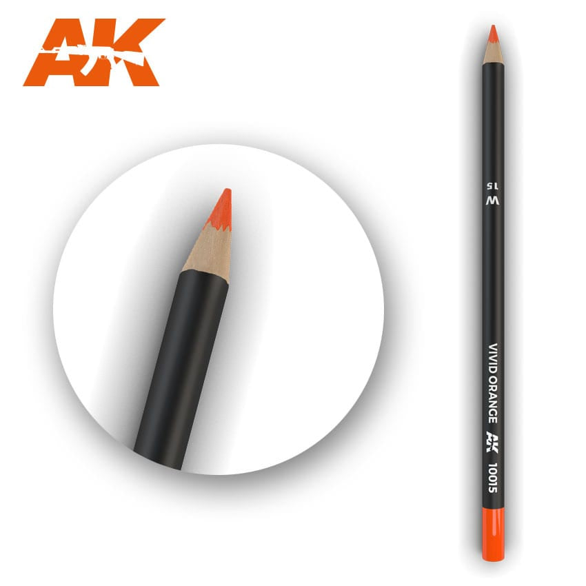 AK Weathering Pencil - Vivid Orange