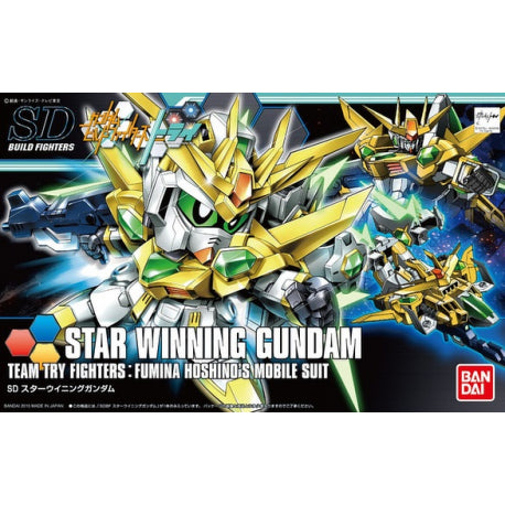 SD 1/144 Build Fighters #30 Star Winning Gundam #5055439 by Bandai