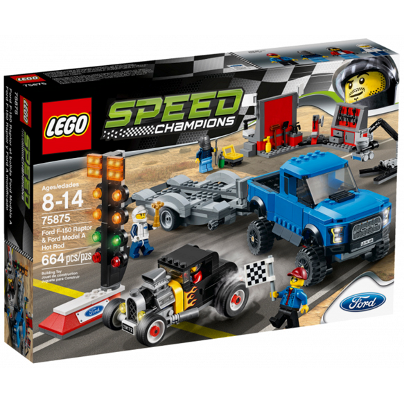 Lego Speed Champions: Ford F-150 Raptor & Ford Model A Hot Rod 75875